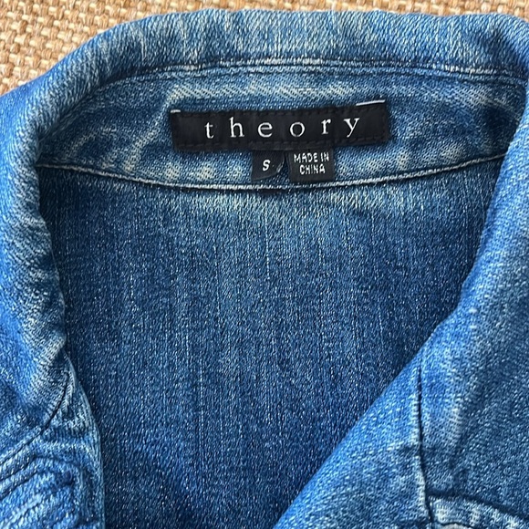 Theory Jean Jacket Size S - Picture 7 of 7